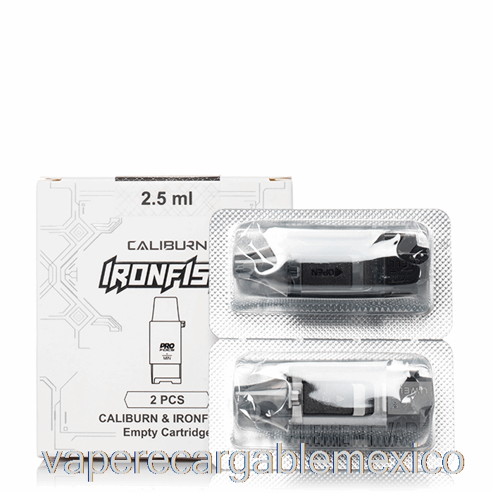 Vape Recargable Uwell Caliburn & Ironfist L Cápsulas De Repuesto 2,5 Ml Cápsulas Caliburn Ironfist